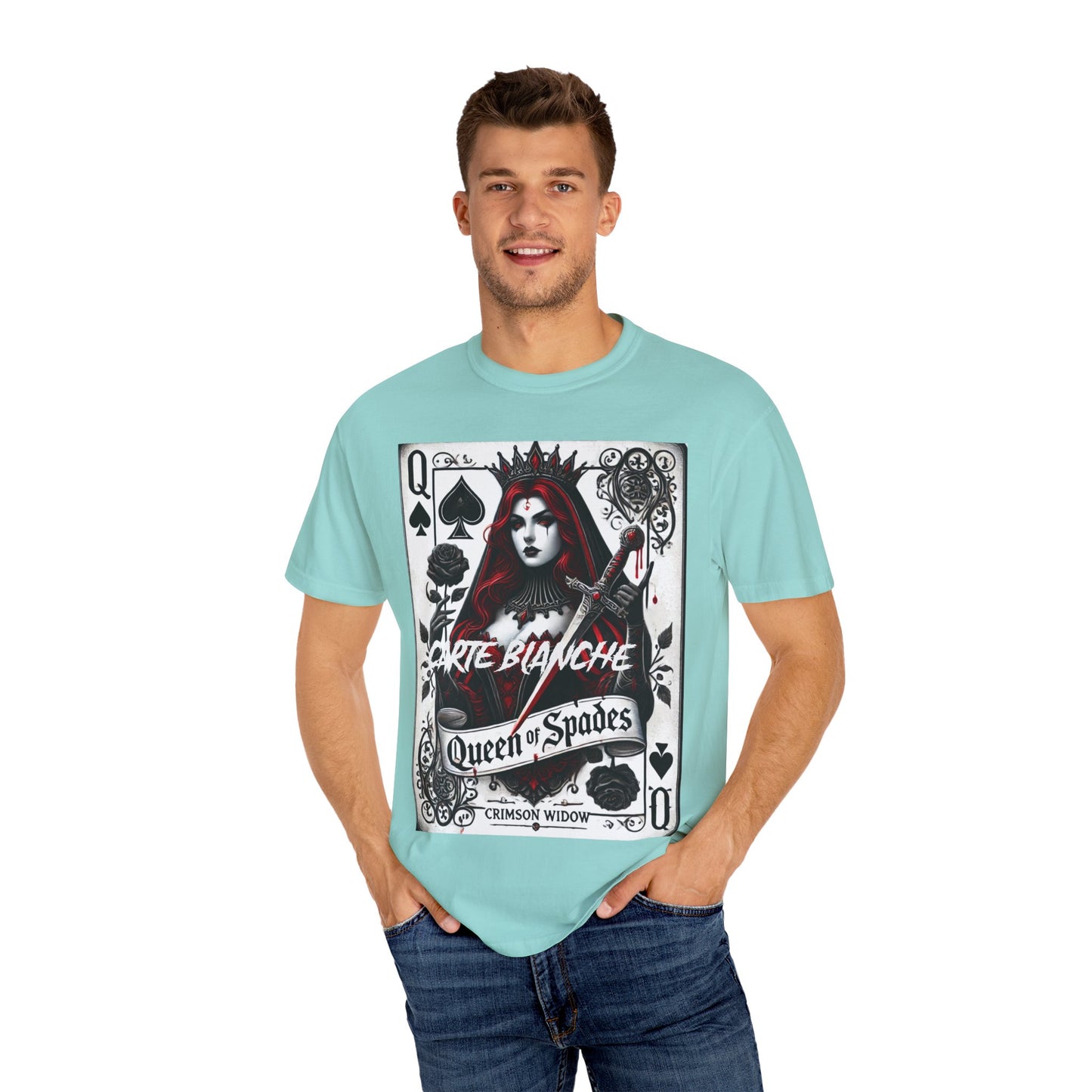 Queen of Spades Unisex T-Shirt - God Save the Queen Graphic Tee