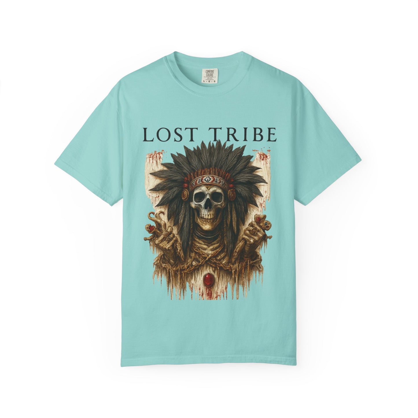 Lost Tribe Unisex Garment-Dyed T-Shirt | Scarcity Graphic Tee for Festival & Everyday Wear
