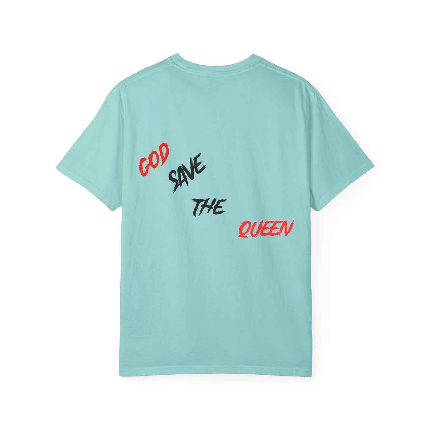 Unisex Garment-Dyed T-shirt - 'Broken Pieces' & 'God Save the Queen' Graphic Tee