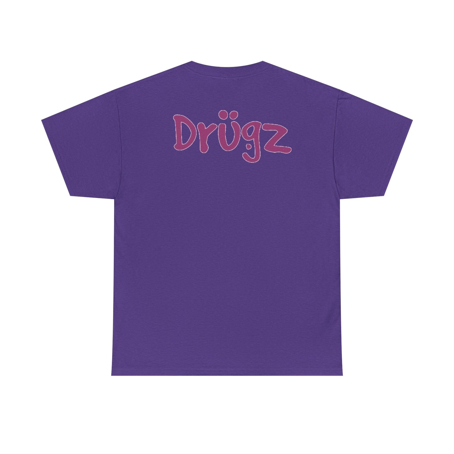 Funny Graphic Tee, Unisex Humor Shirt, Party Wear, Baad Habitz Apparel, Drugz T-Shirt, Gift for Friends