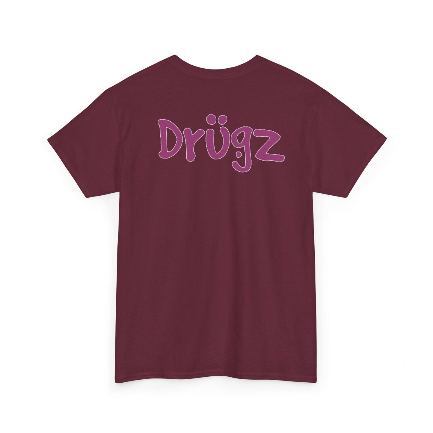 Funny Graphic Tee, Unisex Humor Shirt, Party Wear, Baad Habitz Apparel, Drugz T-Shirt, Gift for Friends