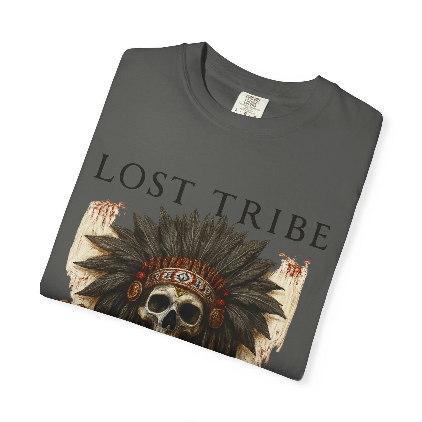 Lost Tribe Unisex Garment-Dyed T-Shirt | Scarcity Graphic Tee for Festival & Everyday Wear