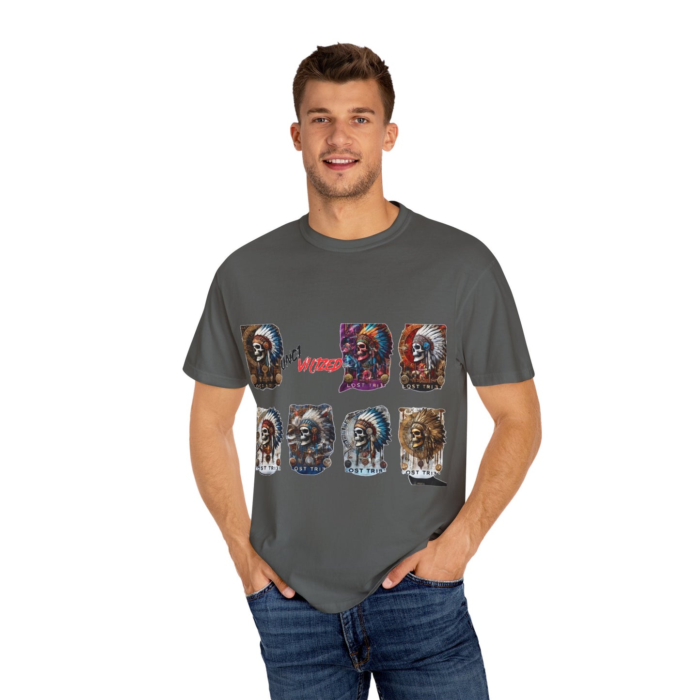 Natural Citizen Graphic T-Shirt - Unisex Garment-Dyed Tee with Unique Lion Designs