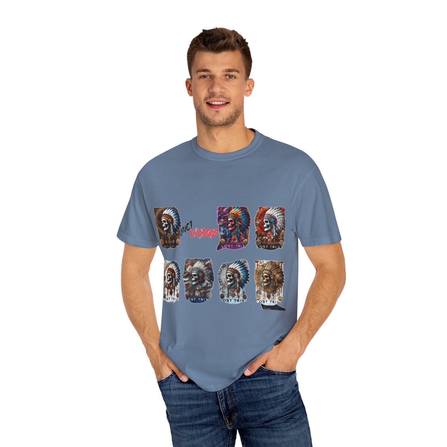 Natural Citizen Graphic T-Shirt - Unisex Garment-Dyed Tee with Unique Lion Designs