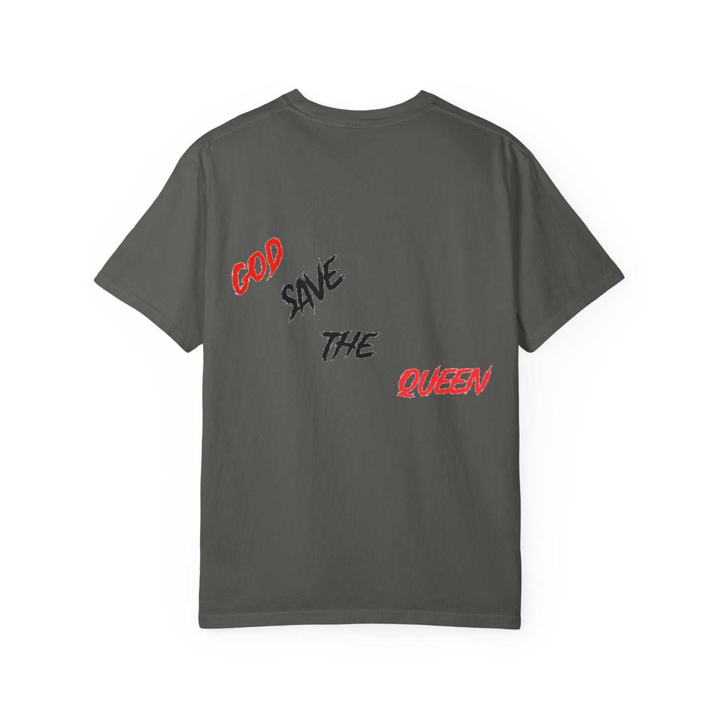 Unisex Garment-Dyed T-shirt - 'Broken Pieces' & 'God Save the Queen' Graphic Tee