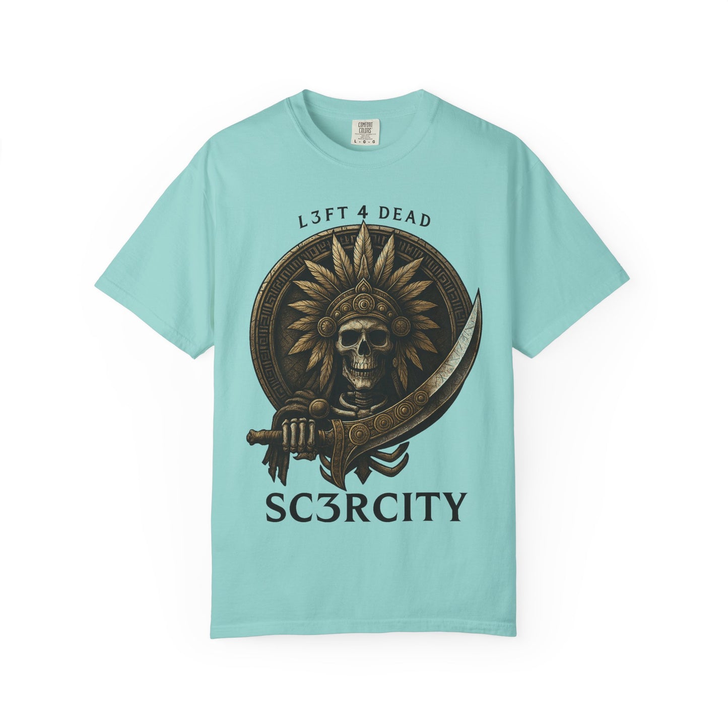 Unisex Garment-Dyed T-Shirt with Skull Design - Perfect for Casual Days and Gifting