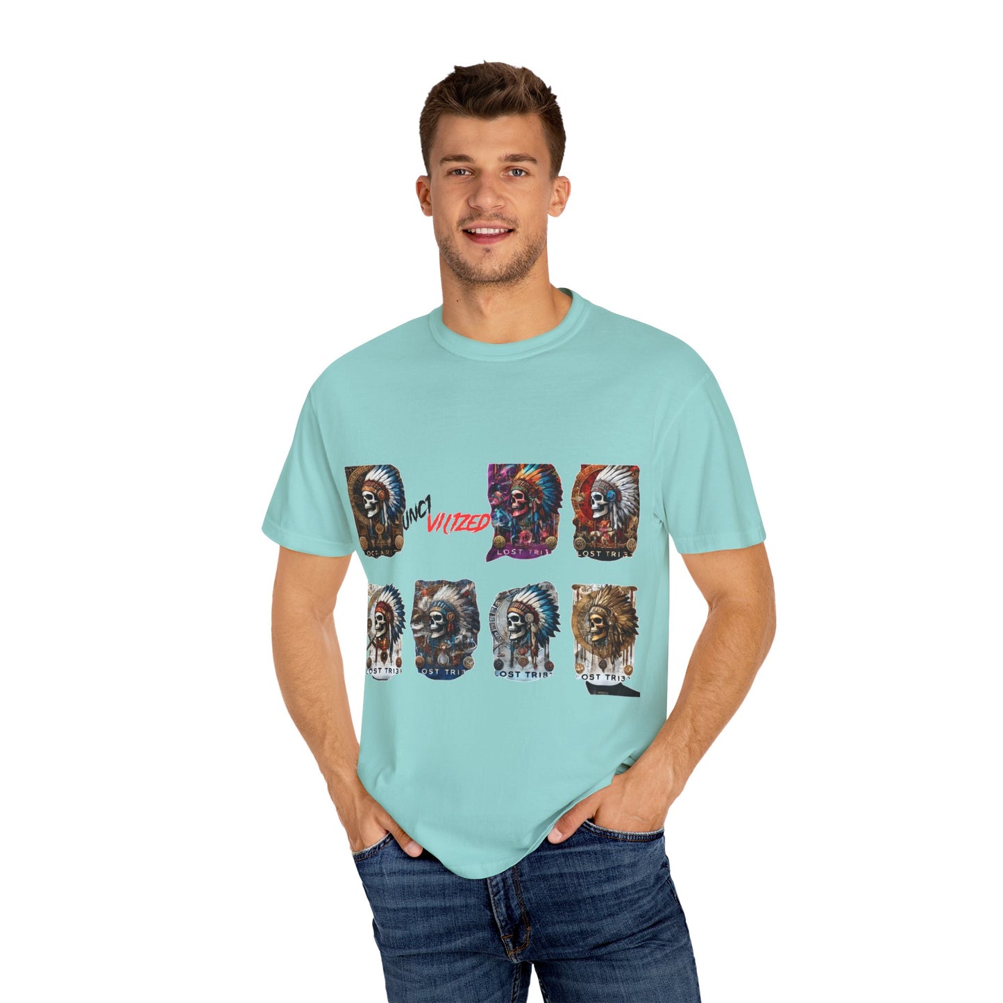 Natural Citizen Graphic T-Shirt - Unisex Garment-Dyed Tee with Unique Lion Designs