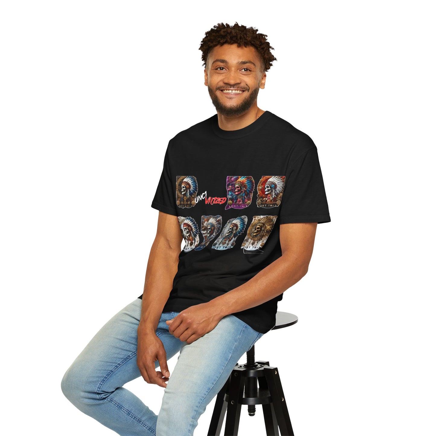 Natural Citizen Graphic T-Shirt - Unisex Garment-Dyed Tee with Unique Lion Designs