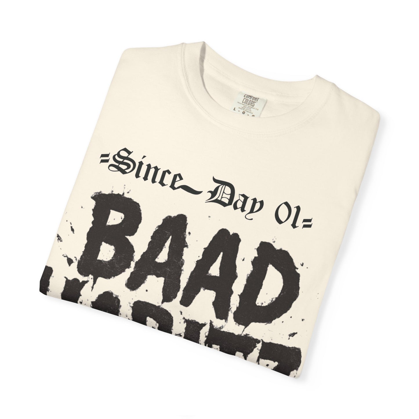 Trendy Unisex Graphic T-Shirt - 'BAAD HABITZ' & 'BORN RYC' Design