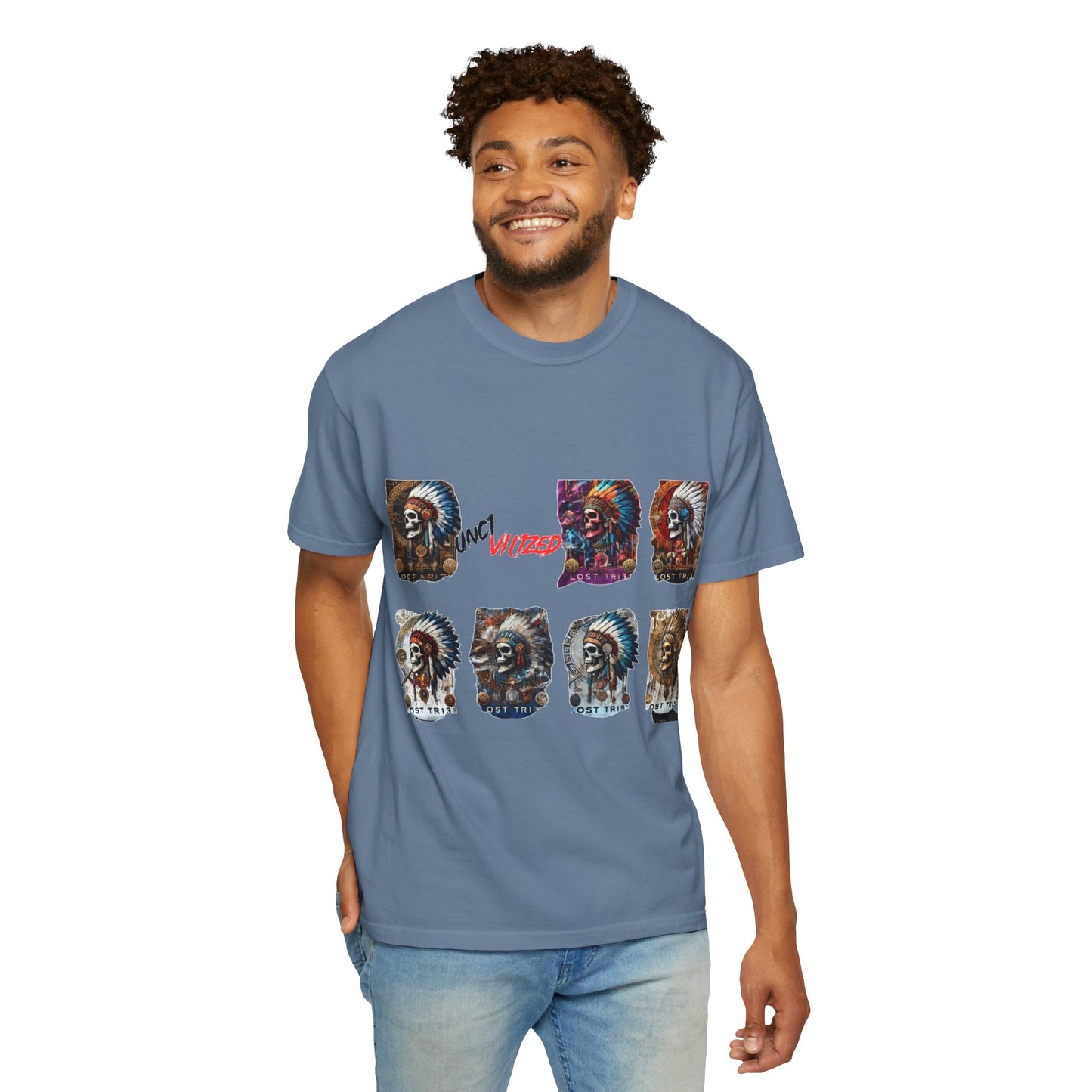 Natural Citizen Graphic T-Shirt - Unisex Garment-Dyed Tee with Unique Lion Designs