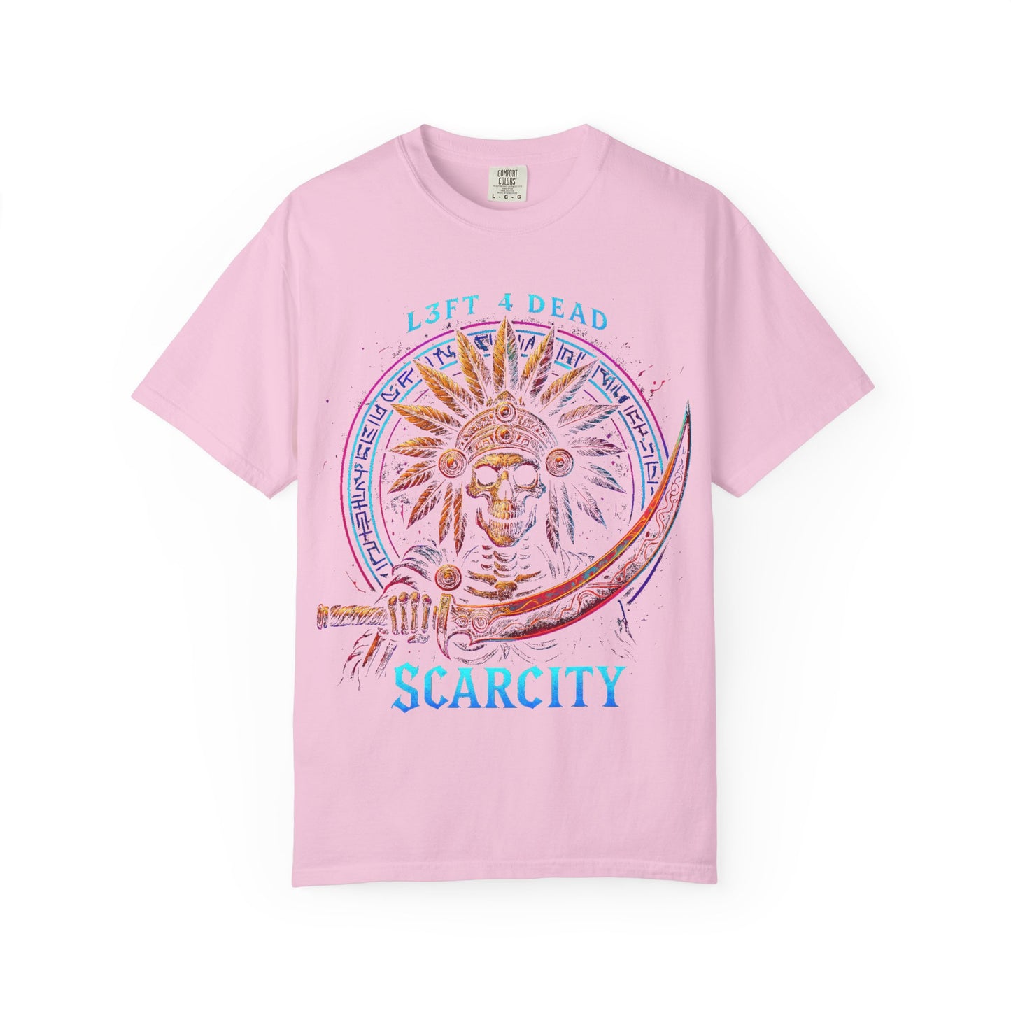Copy of L3FT 4 DEAD Scarcity Unisex Garment-Dyed T-shirt - Bold Streetwear for Creative Souls
