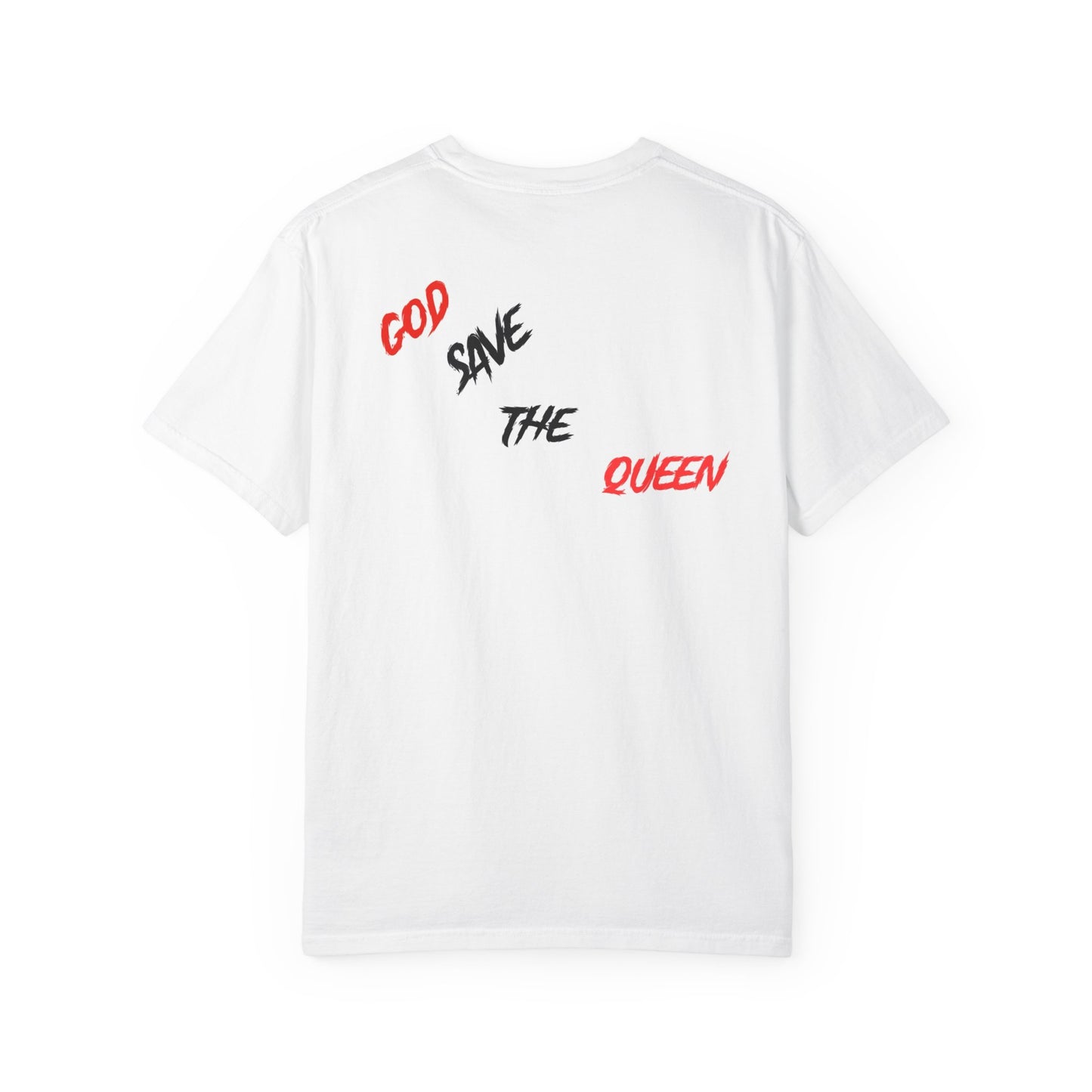 Queen of Spades Unisex T-Shirt - God Save the Queen Graphic Tee
