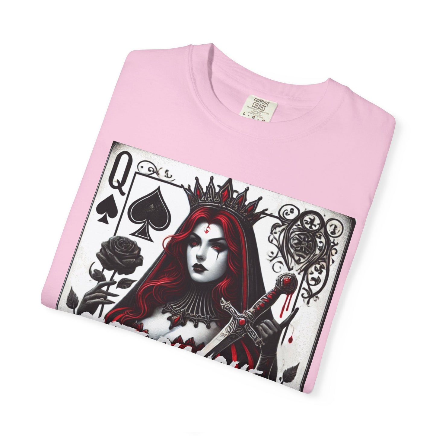 Queen of Spades Unisex T-Shirt - God Save the Queen Graphic Tee