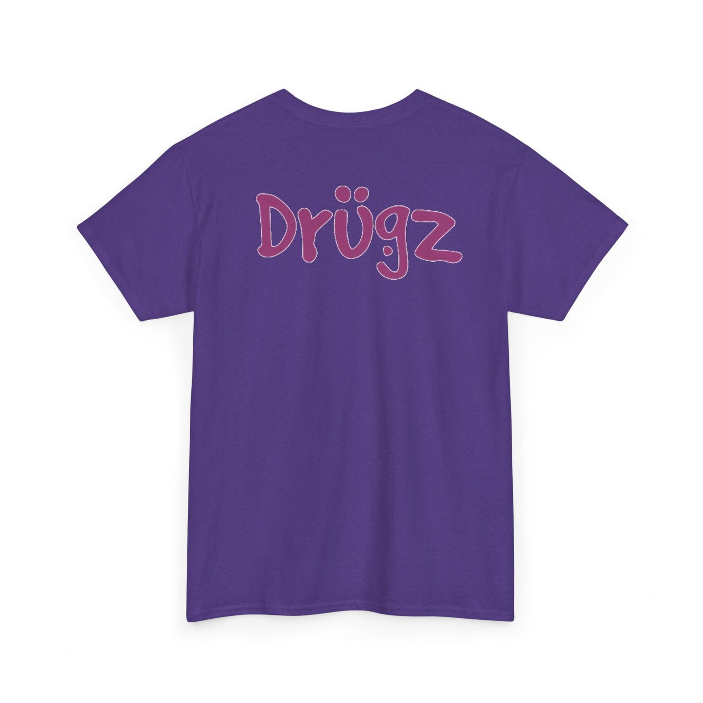 Funny Graphic Tee, Unisex Humor Shirt, Party Wear, Baad Habitz Apparel, Drugz T-Shirt, Gift for Friends
