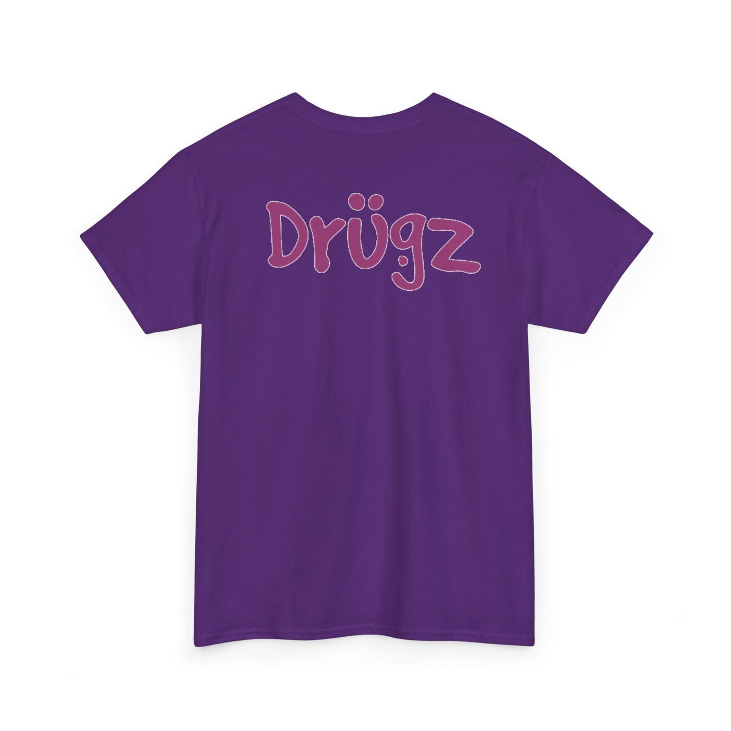 Funny Graphic Tee, Unisex Humor Shirt, Party Wear, Baad Habitz Apparel, Drugz T-Shirt, Gift for Friends