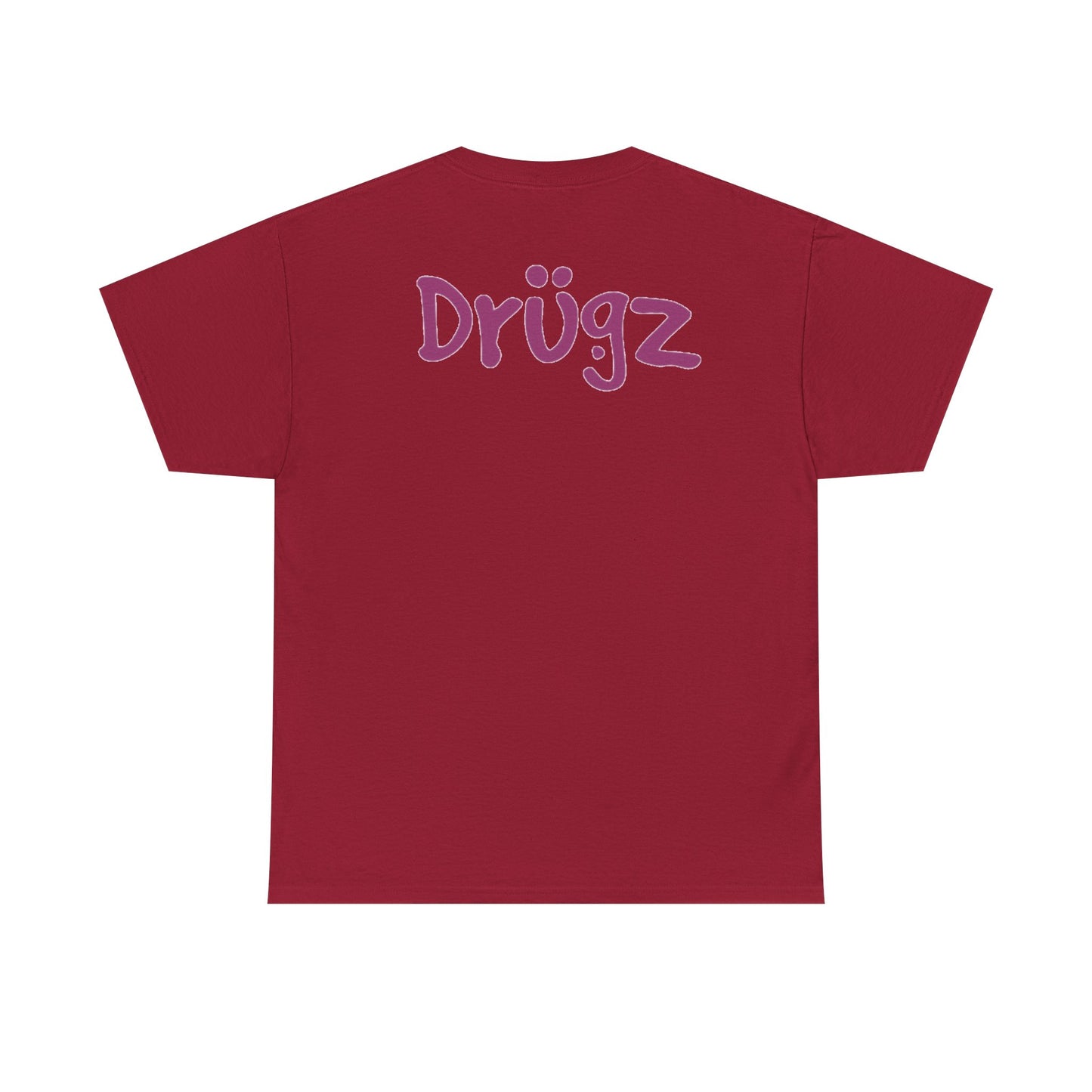 Funny Graphic Tee, Unisex Humor Shirt, Party Wear, Baad Habitz Apparel, Drugz T-Shirt, Gift for Friends