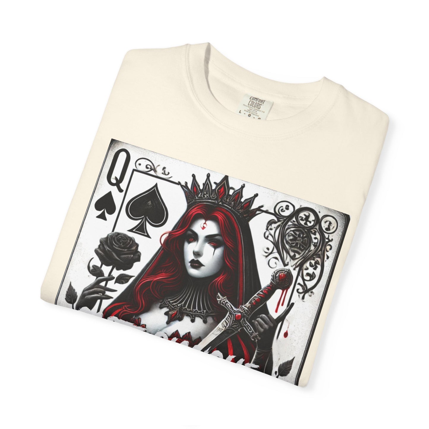 Queen of Spades Unisex T-Shirt - God Save the Queen Graphic Tee
