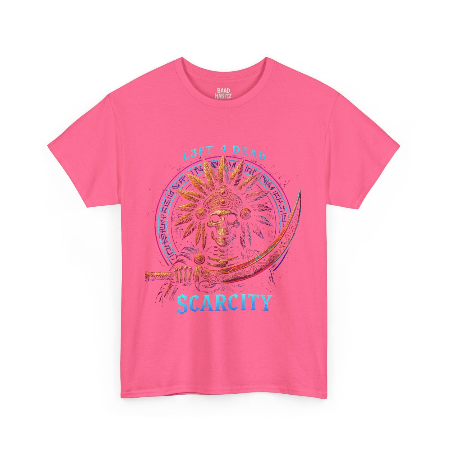 Vintage Graphic Unisex Heavy Cotton Tee - 'Scarcity' Design