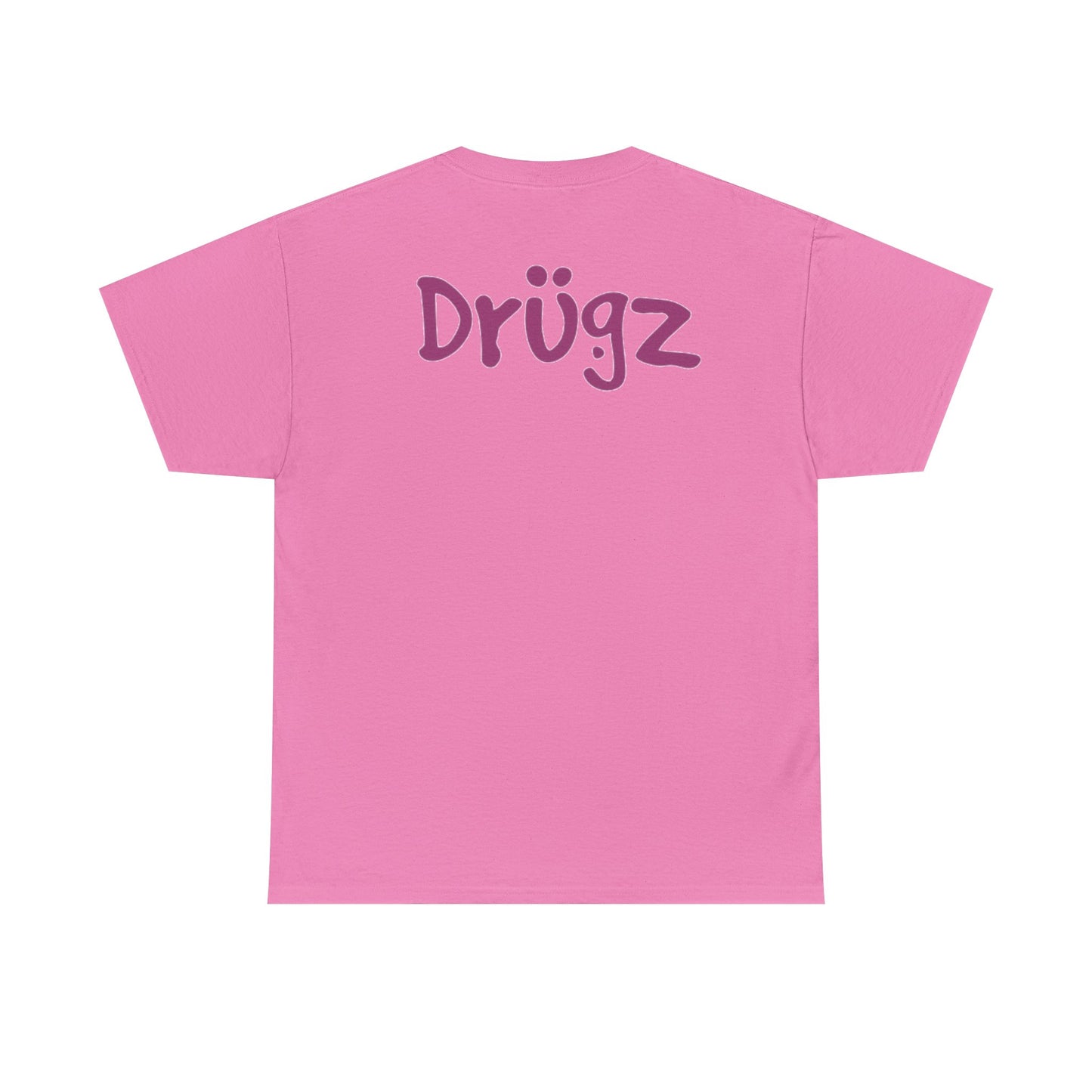 Funny Graphic Tee, Unisex Humor Shirt, Party Wear, Baad Habitz Apparel, Drugz T-Shirt, Gift for Friends
