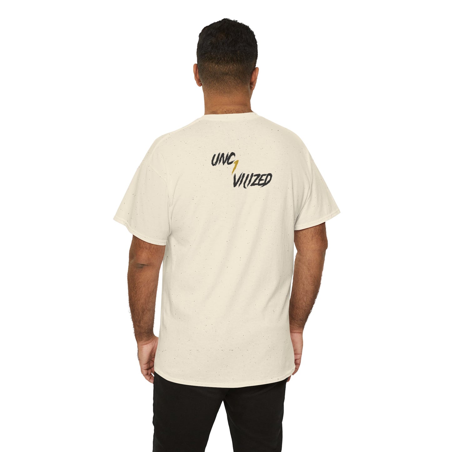 Unisex Heavy Cotton Tee - Lost Tribe Skull Design