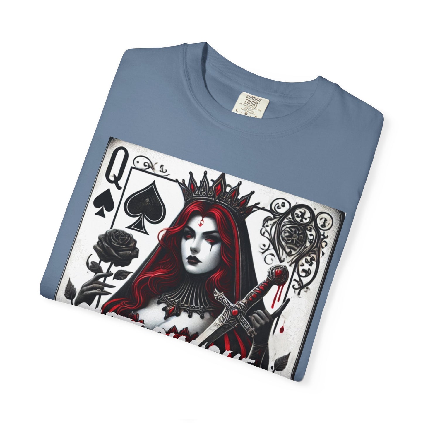 Queen of Spades Unisex T-Shirt - God Save the Queen Graphic Tee