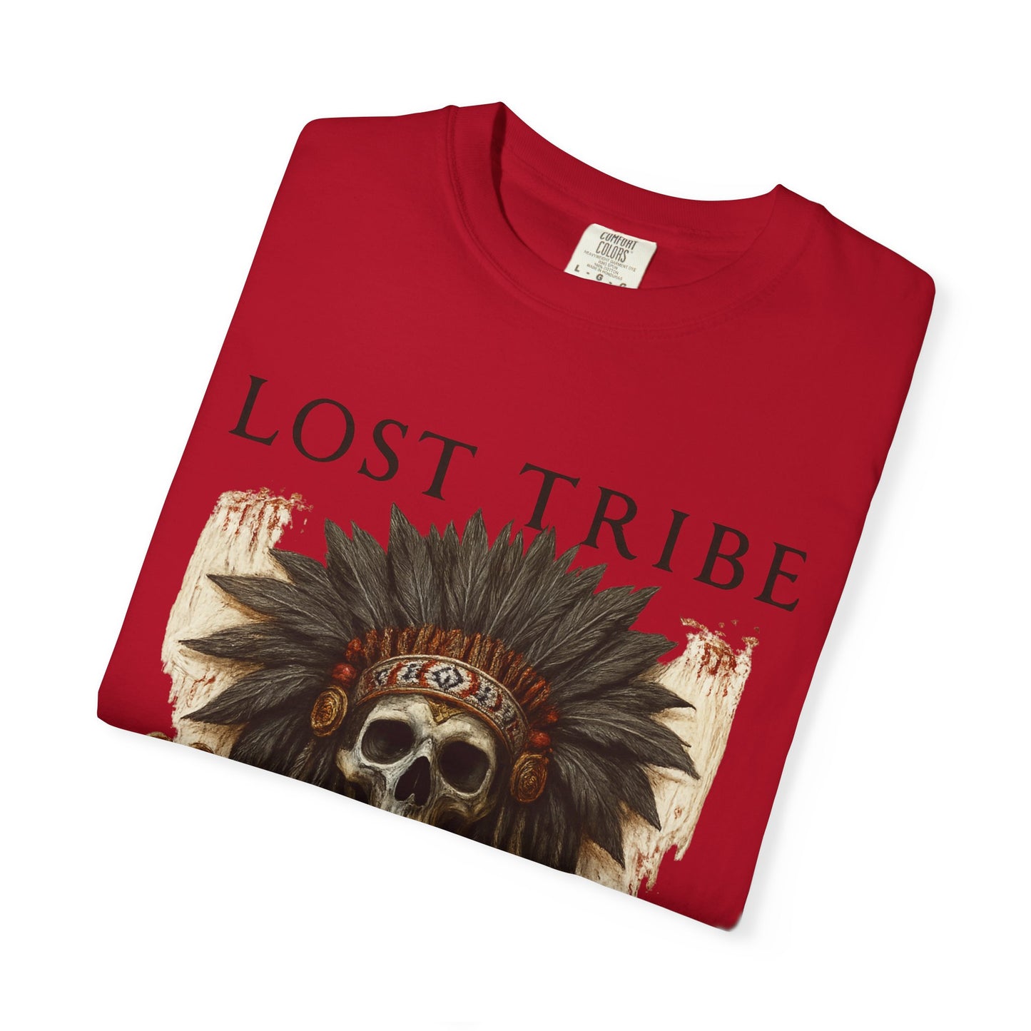 Lost Tribe Unisex Garment-Dyed T-Shirt | Scarcity Graphic Tee for Festival & Everyday Wear