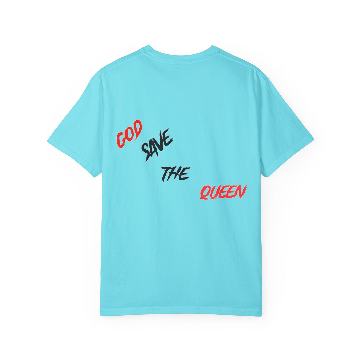 Unisex Garment-Dyed T-shirt - 'Broken Pieces' & 'God Save the Queen' Graphic Tee