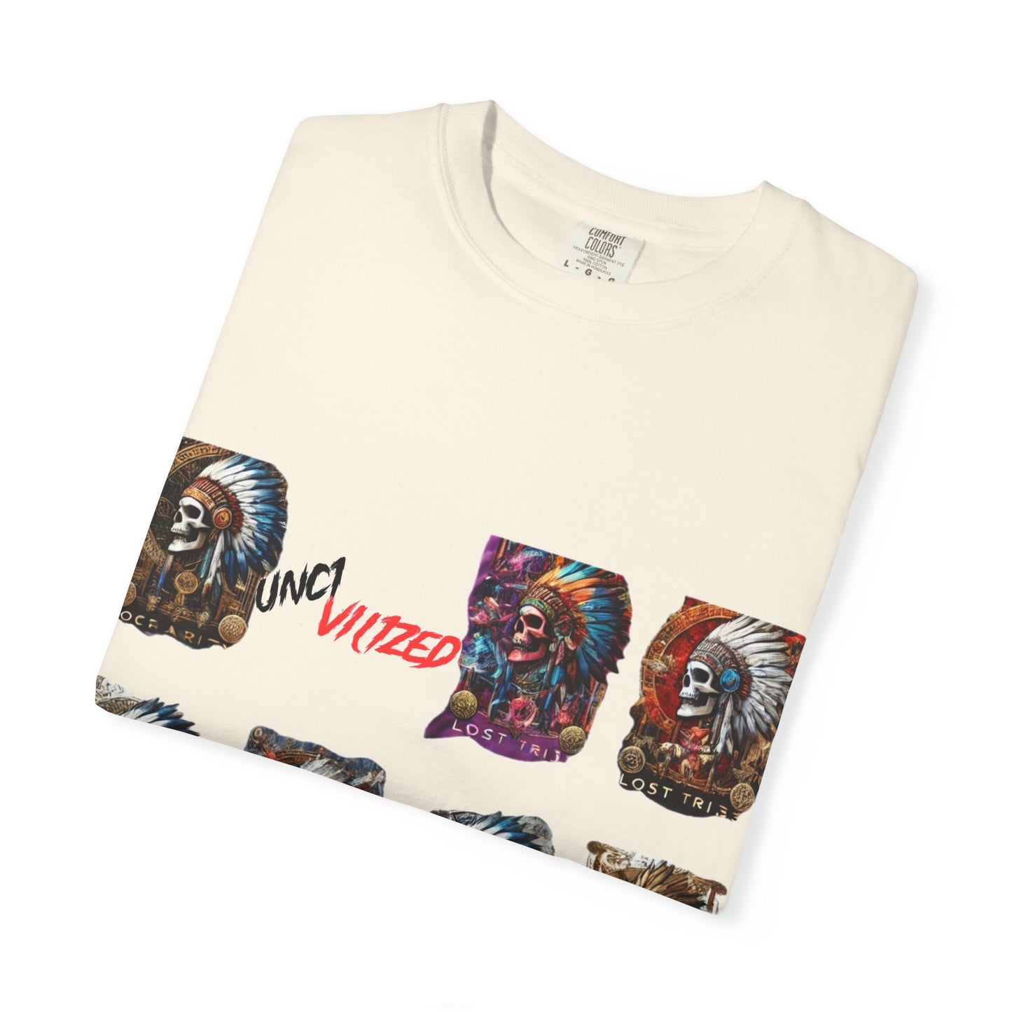 Natural Citizen Graphic T-Shirt - Unisex Garment-Dyed Tee with Unique Lion Designs
