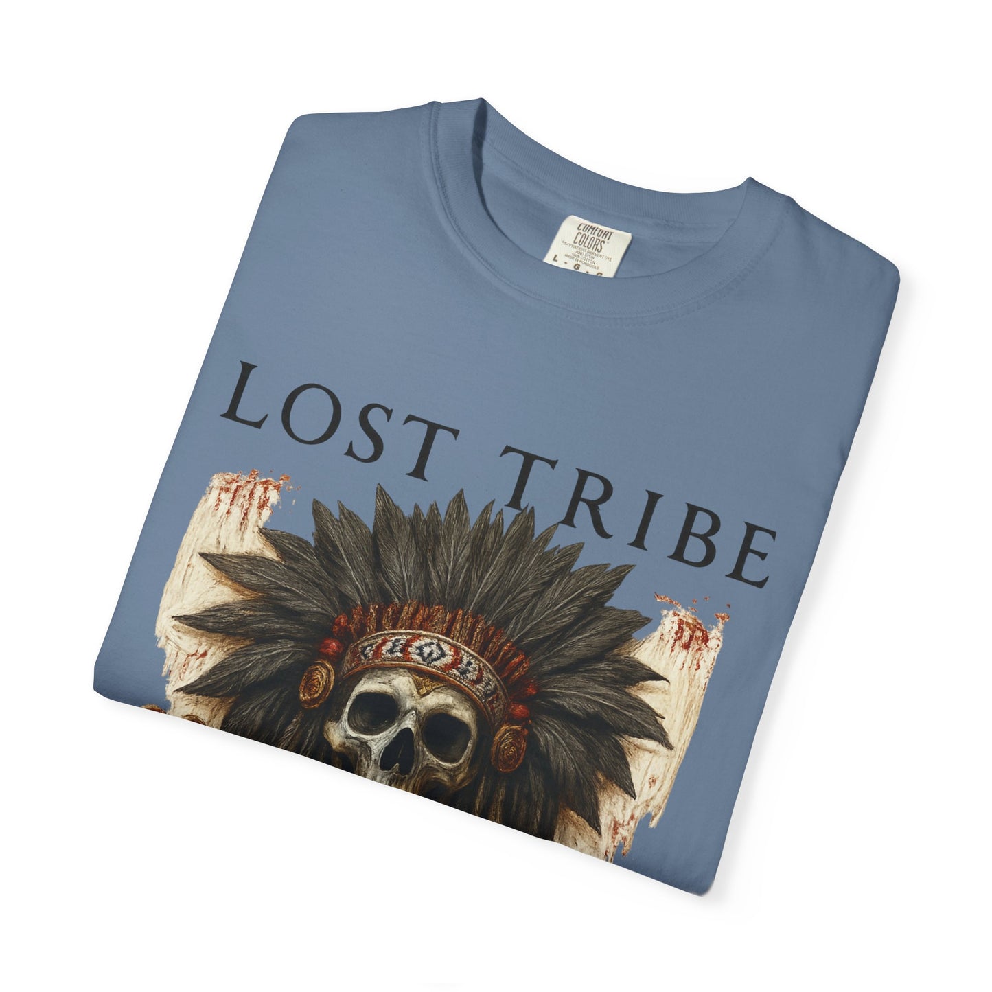 Lost Tribe Unisex Garment-Dyed T-Shirt | Scarcity Graphic Tee for Festival & Everyday Wear