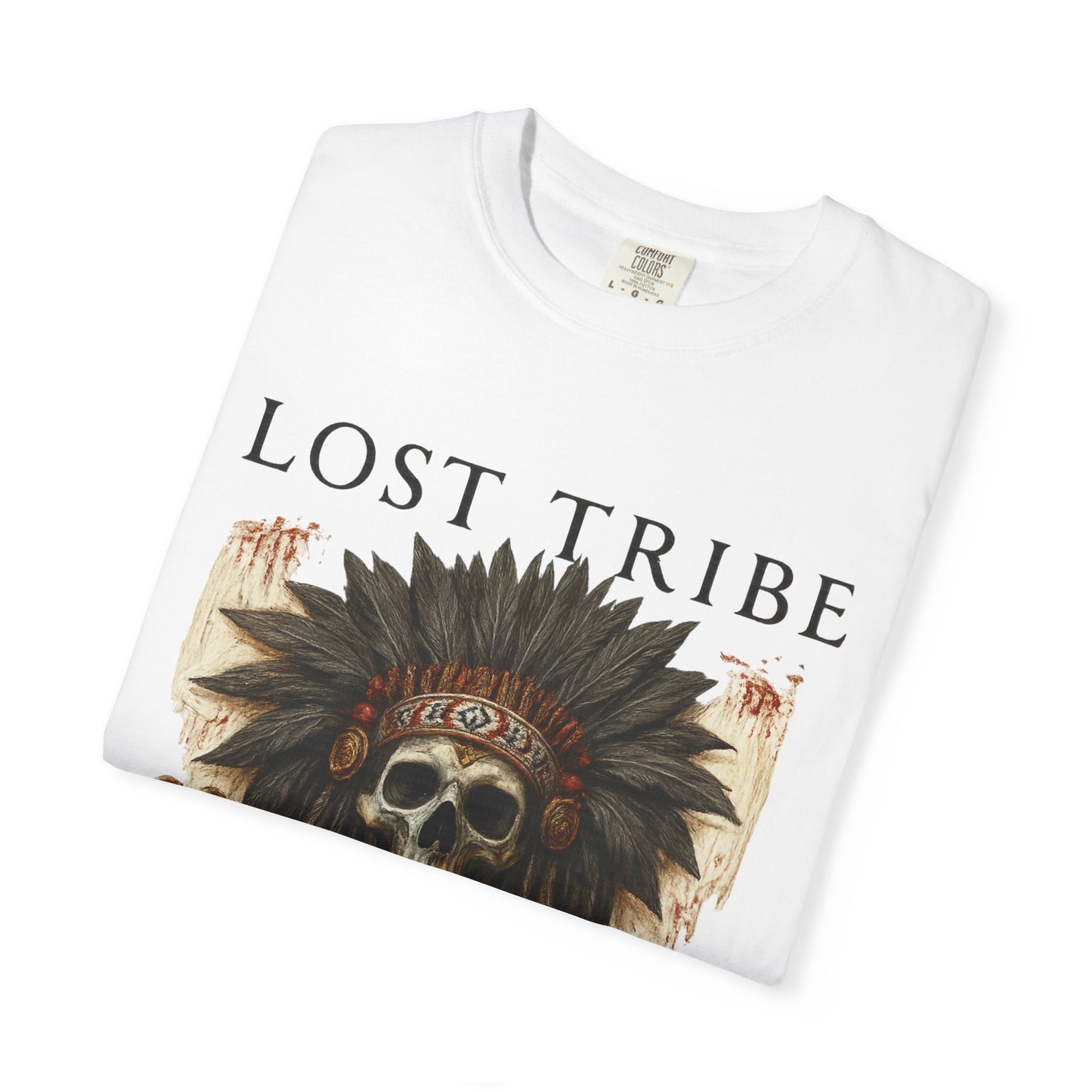 Lost Tribe Unisex Garment-Dyed T-Shirt | Scarcity Graphic Tee for Festival & Everyday Wear