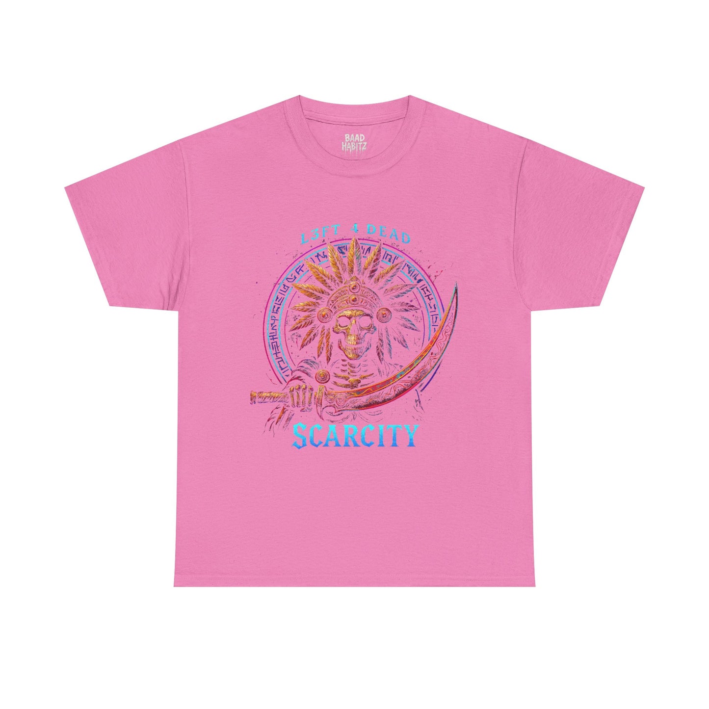 Vintage Graphic Unisex Heavy Cotton Tee - 'Scarcity' Design