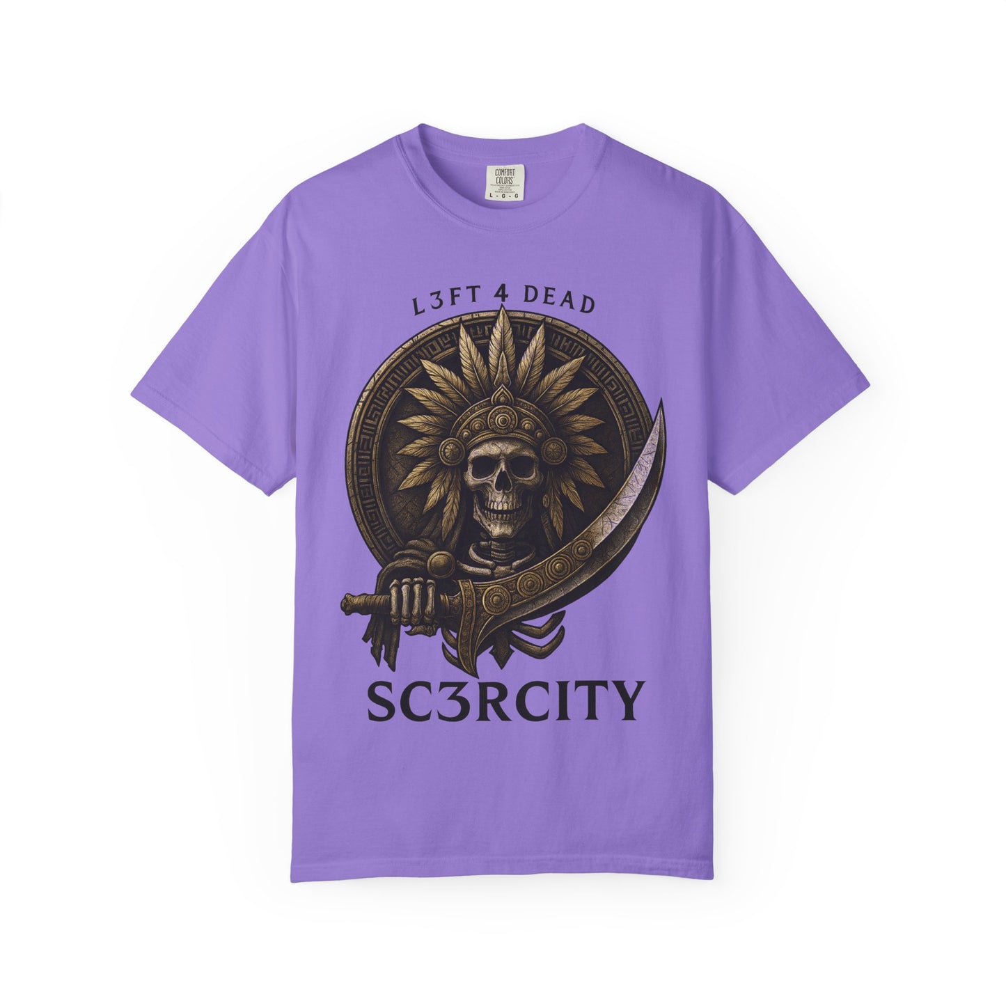 Unisex Garment-Dyed T-Shirt with Skull Design - Perfect for Casual Days and Gifting