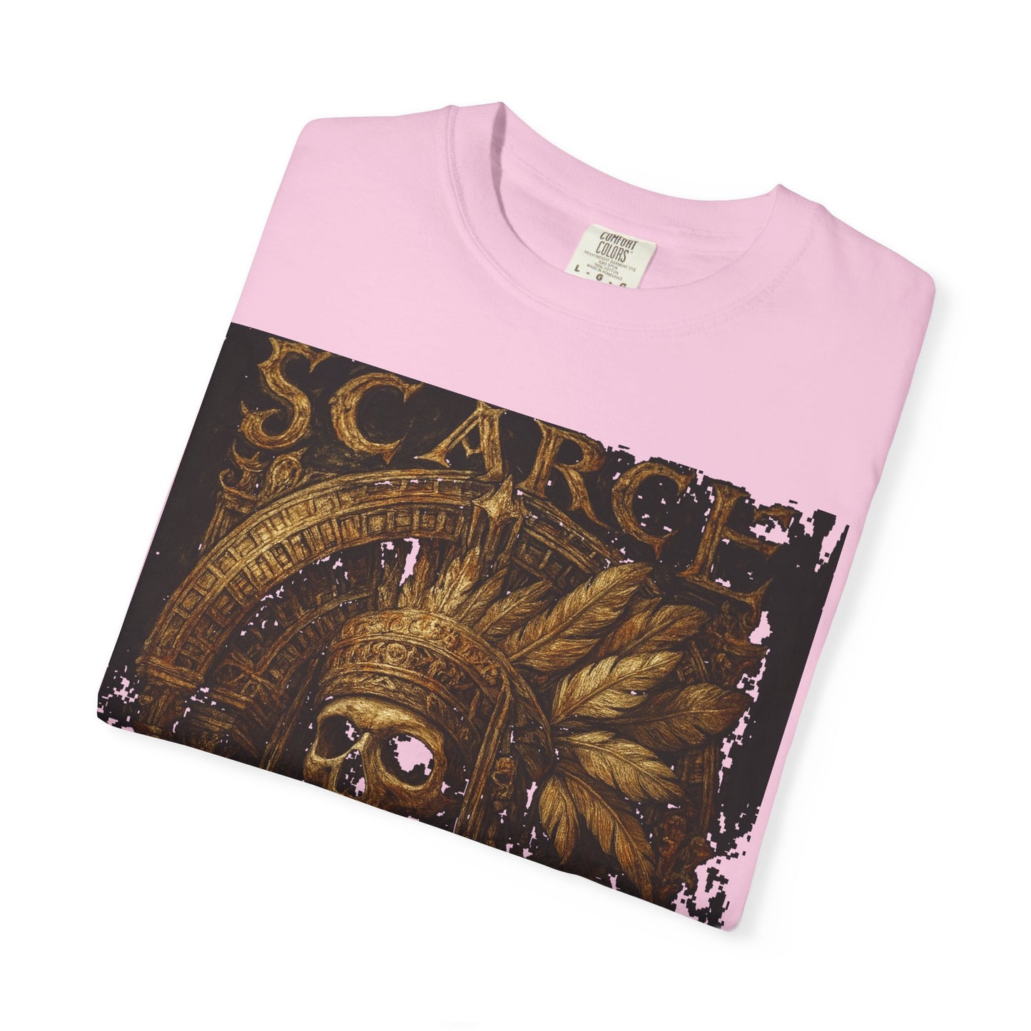 Unisex Garment-Dyed T-Shirt - SCARCE The Lost Skull Design