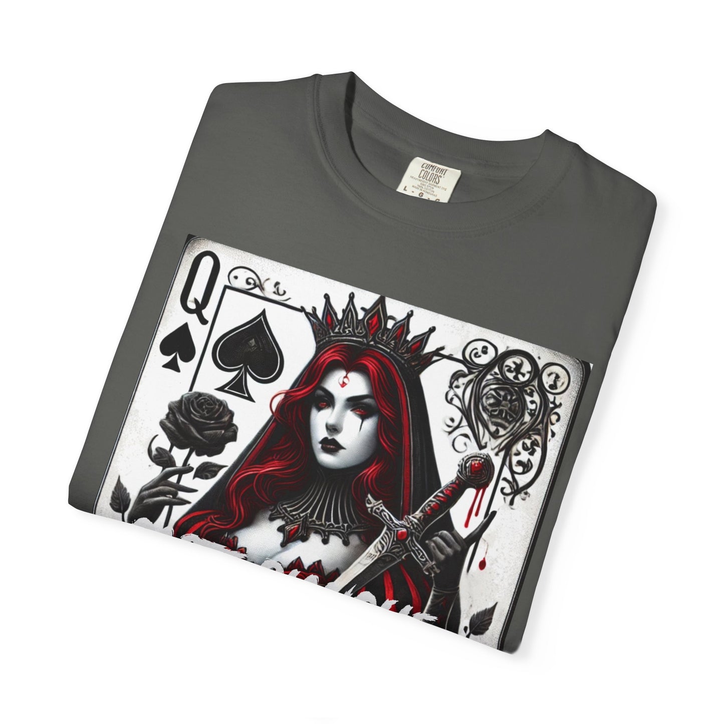 Queen of Spades Unisex T-Shirt - God Save the Queen Graphic Tee