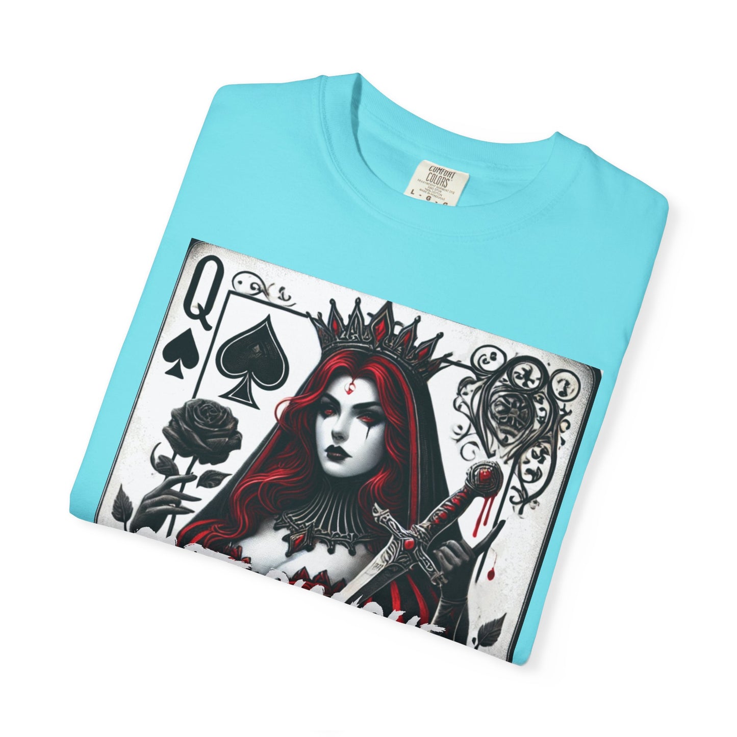 Queen of Spades Unisex T-Shirt - God Save the Queen Graphic Tee
