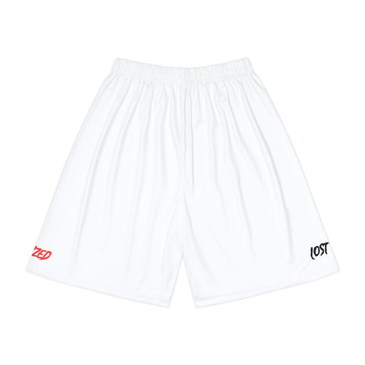 Men's Sports Shorts - Athletic Comfort with 'TRIB3' and 'LOST' Designs