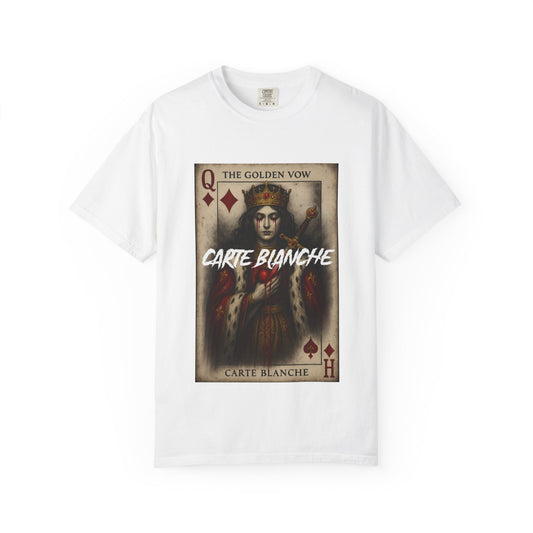 Artistic Unisex T-Shirt - Carte Blanche Playing Card Design